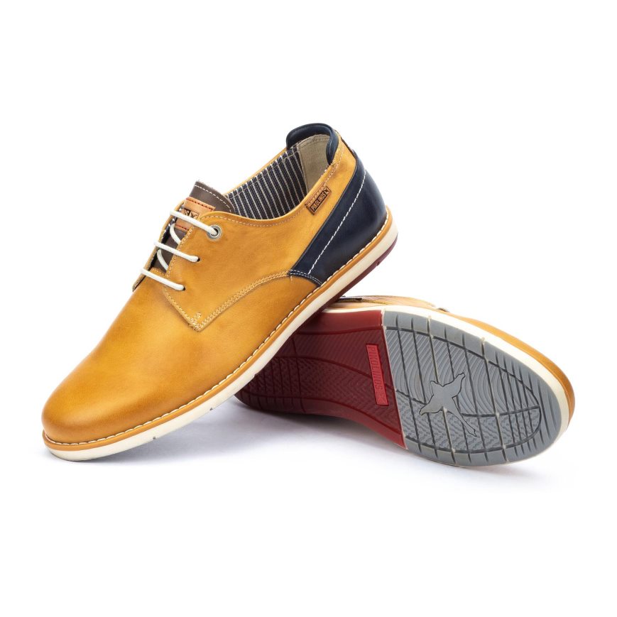 Men's Pikolinos JUCAR Casual Shoes Yellow | NZ S8072A1